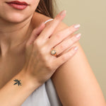 Load image into Gallery viewer, Gold Signet Ring