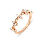 Load image into Gallery viewer, Gold Diamond Cluster Ring