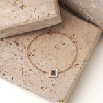 Load image into Gallery viewer, Gemstone Enamel Gold Bracelet