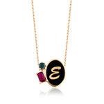 Load image into Gallery viewer, Gold Initial Personalized Letter Necklace